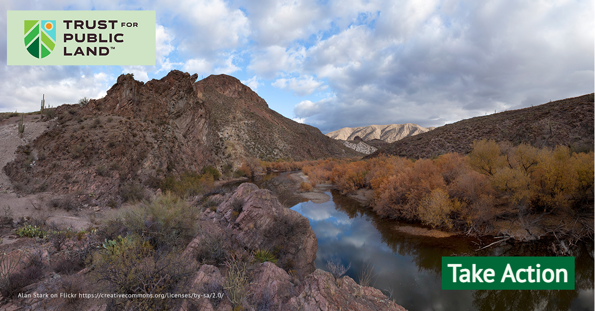 Sign Now Protect the Great Bend of the Gila! Trust for Public Land