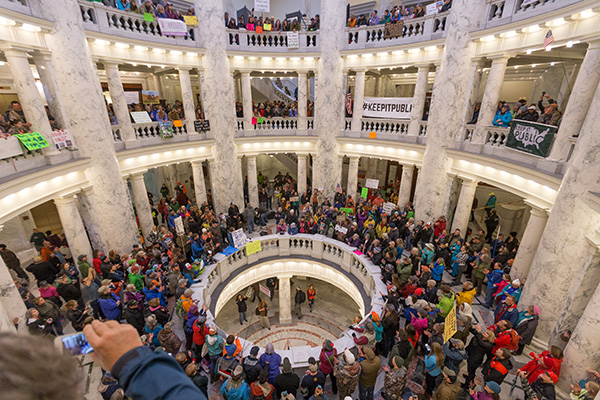 Public lands rally