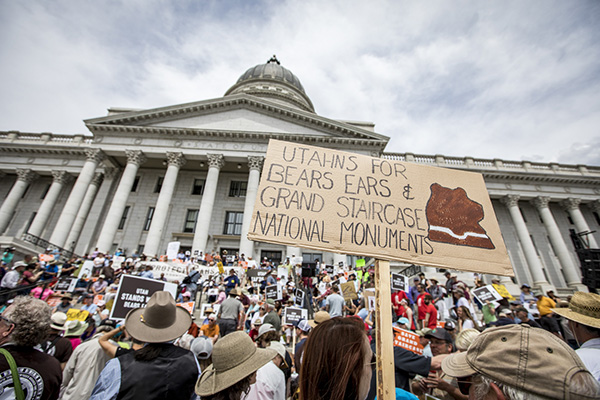 National monument rally