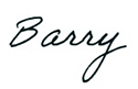 Barry Hirsch signature