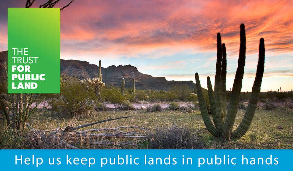 Help us keep public lands in public hands