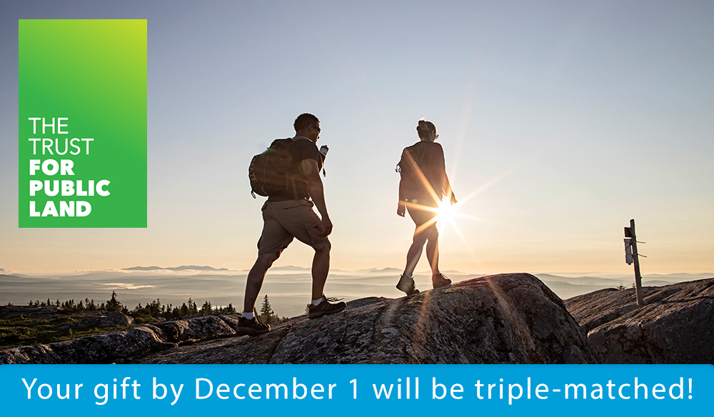 Your gift by December 1 will be triple-matched!