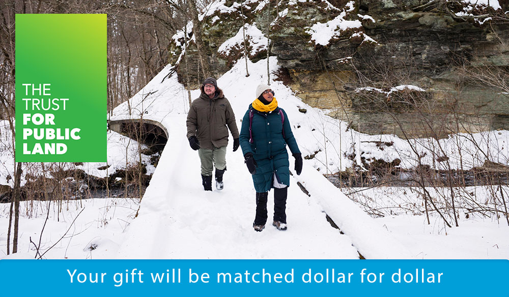 Your gift will be matched, dollar for dollar