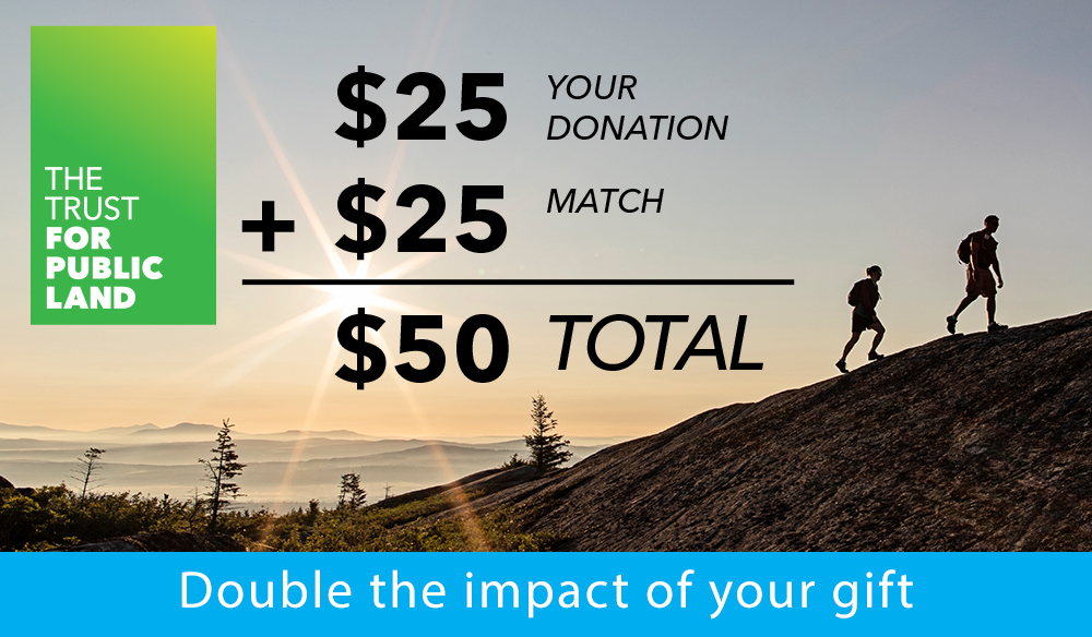 Double the impact of your gift