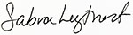 Sabra Lugthart Signature